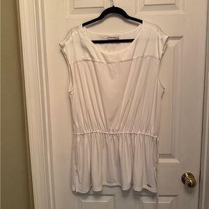 Calvin Klein Elegant White Blouse